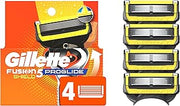Gillette ProGlide Shield Razor Refills for Men, 4 Blade Refills