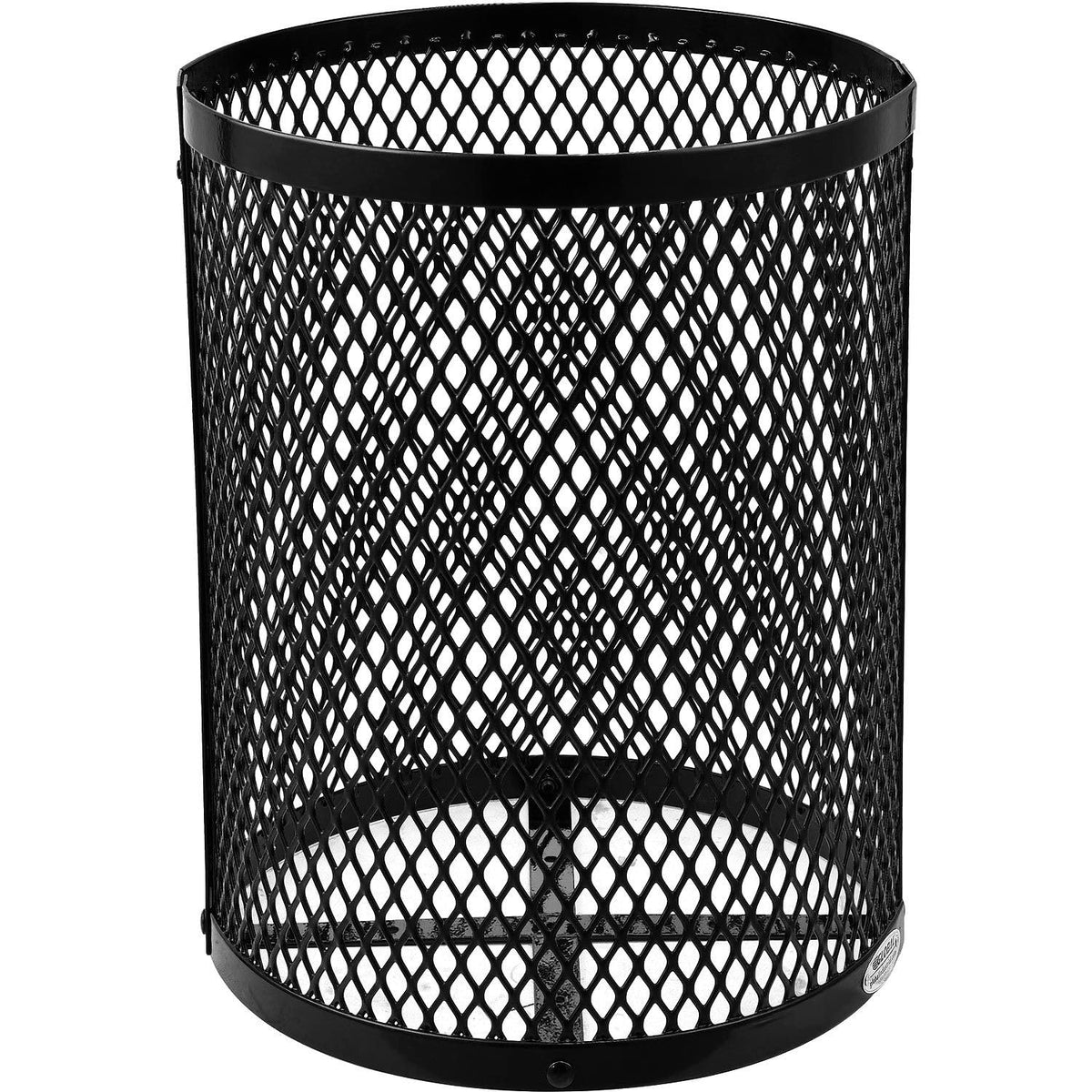 Global Industrial Black / 36 Gallon / Industrial Trash, Recycling & Compost