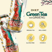 AriZona Diet Green Tea / 22 Fl Oz (24 Pack) / Diet Green Iced Tea