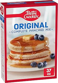 Betty Crocker Original Complete Pancake Mix, Just Add Water, 37 oz.