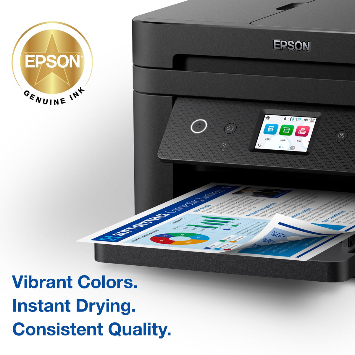 222 Genuine Ink Standard Capacity Cyan Cartridge T222220 (Pack of 2) by Epson – Standard Capacity (Pack of 2), Cyan, Pack of 2, Model T222220-S