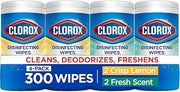 Clorox Disinfecting Wipes Back to School Variety Pack, 75 Count Each, Pack of 4 (Package May Vary)