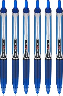 6 PENS: Pilot Precise V5 Retractable Blue Pens, Single Pen (26063) by Pilot