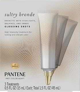 Pantene Sultry Bronde Shots 0.5 Fl Oz (Pack of 3)