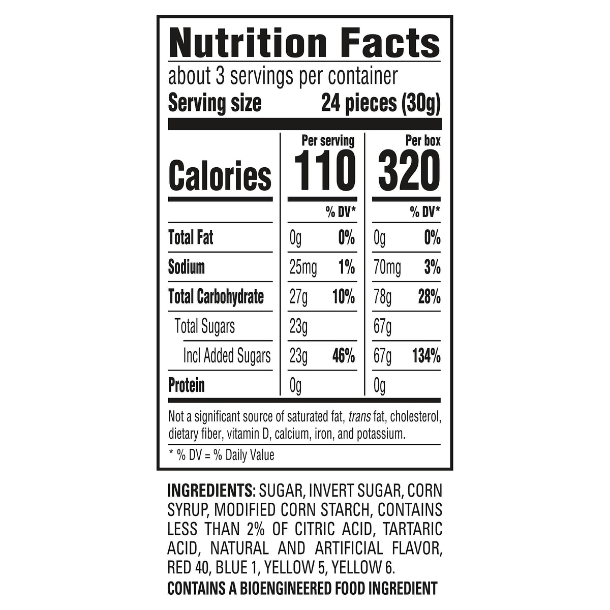 Sour Patch Kids Blue-Raspberry / 3.1 Ounce (Pack of 1) / black Gummy Candy