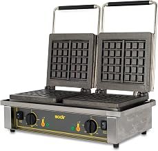 Equipex (GED10) - 110 Waffle/Hr Double Brussels Waffle Baker