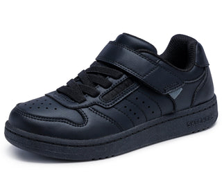 Boys' Quick Street Sneaker by Skechers – Black/Black, Model 405638L