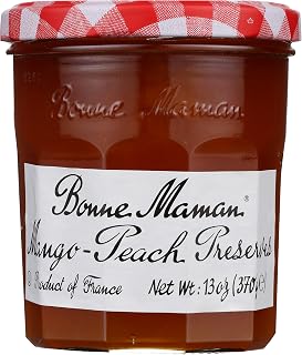 Bonne Maman Preserves Mango Peach, 13 Ounce