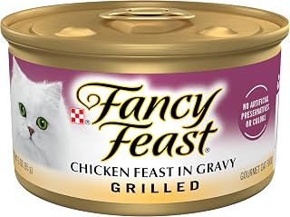 Purina Fancy Feast Grilled Chicken Feast Wet Cat Food (24) 3 oz Cans