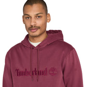 Men's Hampton Hoodie by Timberland – Cotton, Burgundy