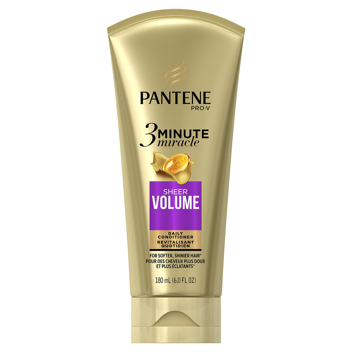 Pantene 3 Minute Miracle Conditioner 6 FL OZ / 6 Fl Oz (Pack of 1) / Sheer Volume Deep Conditioner - NEW Conditioners