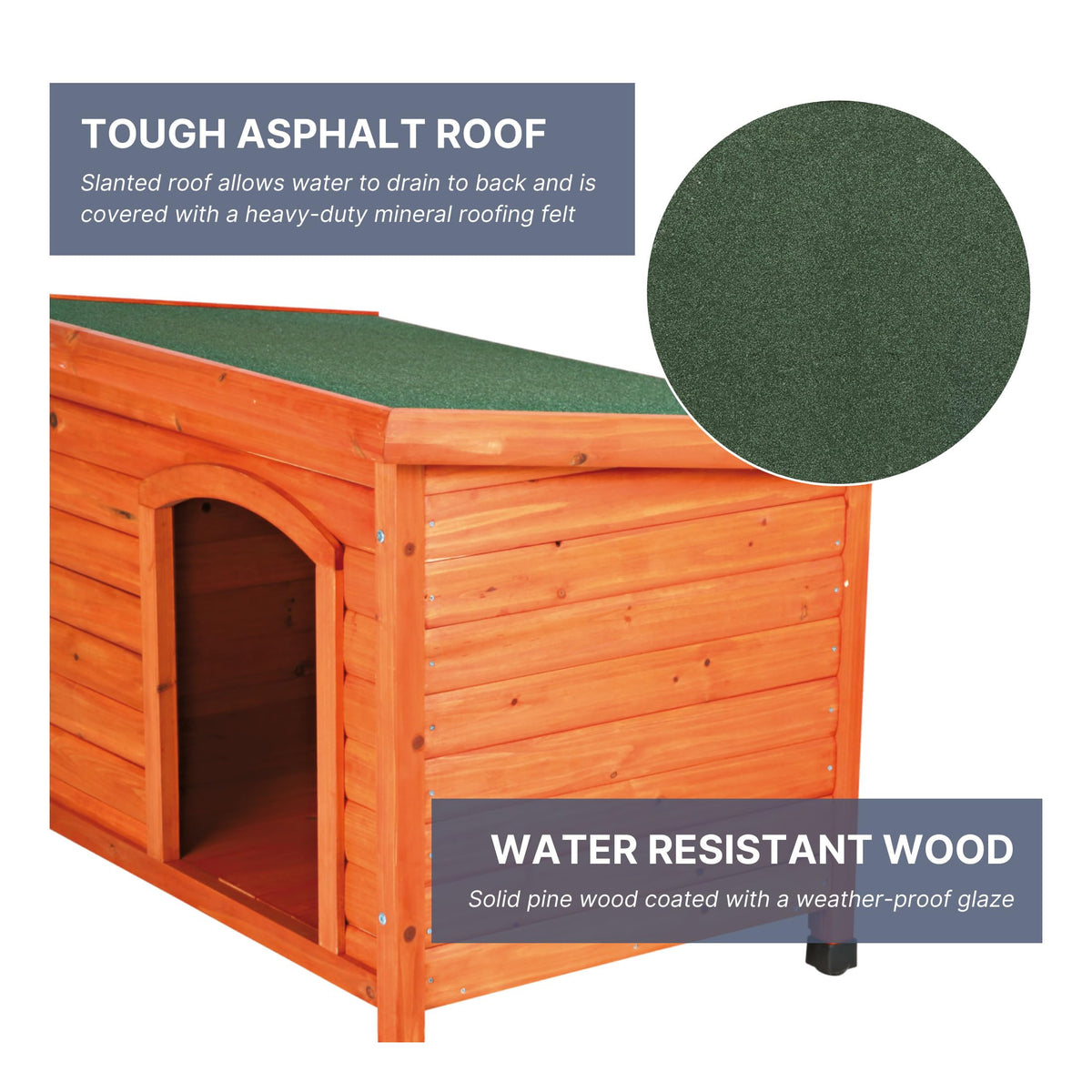 TRIXIE Large / Brown / Traditional Dog Houses