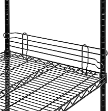 Black EPOXY Wire Ledge, 14W X 4H