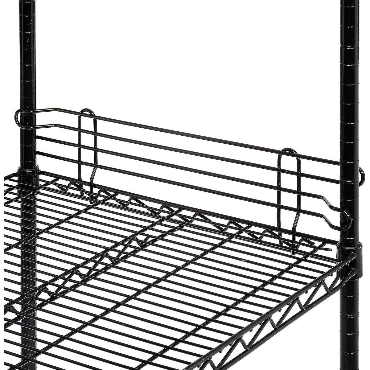 Black EPOXY Wire Ledge by Nexel – Alloy Steel, Black, Model AL414B