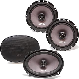 Alpine SXE-1726S 6.5" Coax Speakers with Alpine SXE-6926S 6x9 Coax Speakers