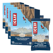 Energy Protein Bars - Peanut Butter Banana with Dark Chocolate - Made with Organic Oats - Energy Bars - Non-GMO - 10 Count (Pack of 4) by CLIF Bar – 10 Count (Pack of 4)