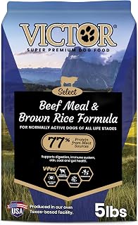VICTOR Select Gluten-Free Beef Meal & Brown Rice Dry Dog Food, 5 lb