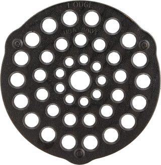 8" Meat Rack Trivet by Lodge – Cast Iron, Black, Pack of 6, Model L8DOT3