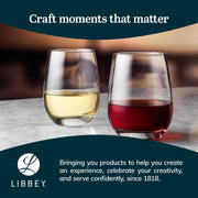 Libbey All Purpose 12 / 12 Count (15.25 oz each) / Classic Wine Glasses