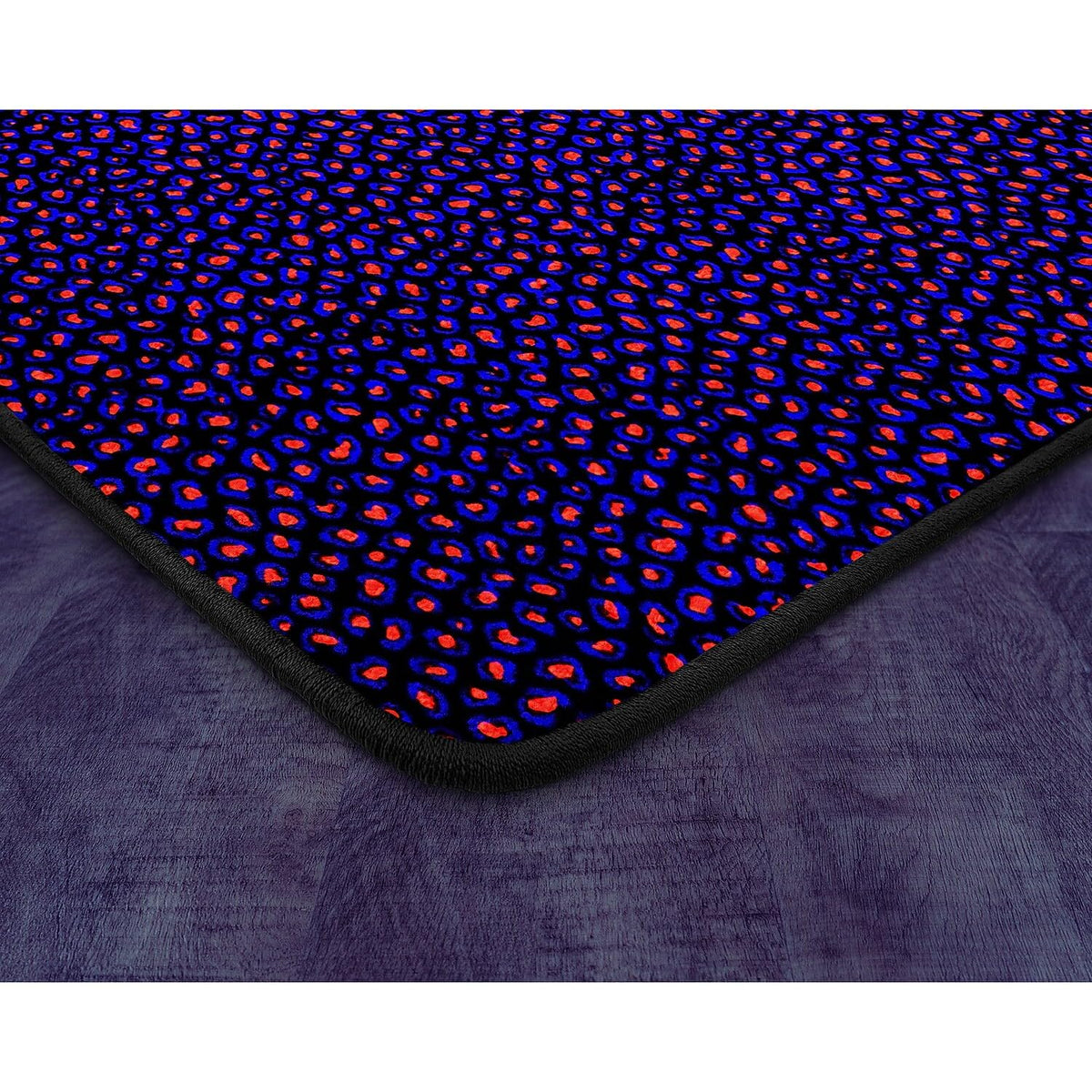 Fluorescent Afterglow 4' x 6' Area Rug by Joy Carpets – 4' x 6' (Rectangular), Nylon, Fluorescent, Model 467N