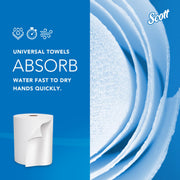 Scott Professional 6 Rolls × 950'/Roll - Essential / White / Scott Hard Roll Towel Paper Towels