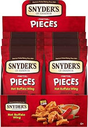 Snyder's of Hanover Pretzel Pieces, Hot Buffalo Wing, 3.25 Oz, 6 Ct