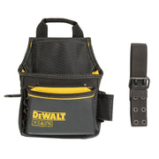 Pro 12 Pocket Tool Pouch and Belt by DEWALT – One Size, Nylon Polyester, Black, Pack of 12, Model DWST40101-1