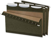Pendaflex Ready-Tab Reinforced Hanging File Folders, Letter Size, Standard Green, 3 Tab 25/BX (42620)