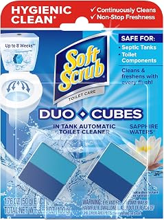Soft Scrub in-Tank Toilet Cleaner Duo-Cubes, Sapphire Waters