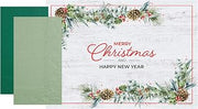 Hoffmaster 856795 Holiday Ornaments - Placemat and Napkin Combo Pack, Disposable, (Each case has 250 Placemats, and 250 Napkins) (Pack of 500)