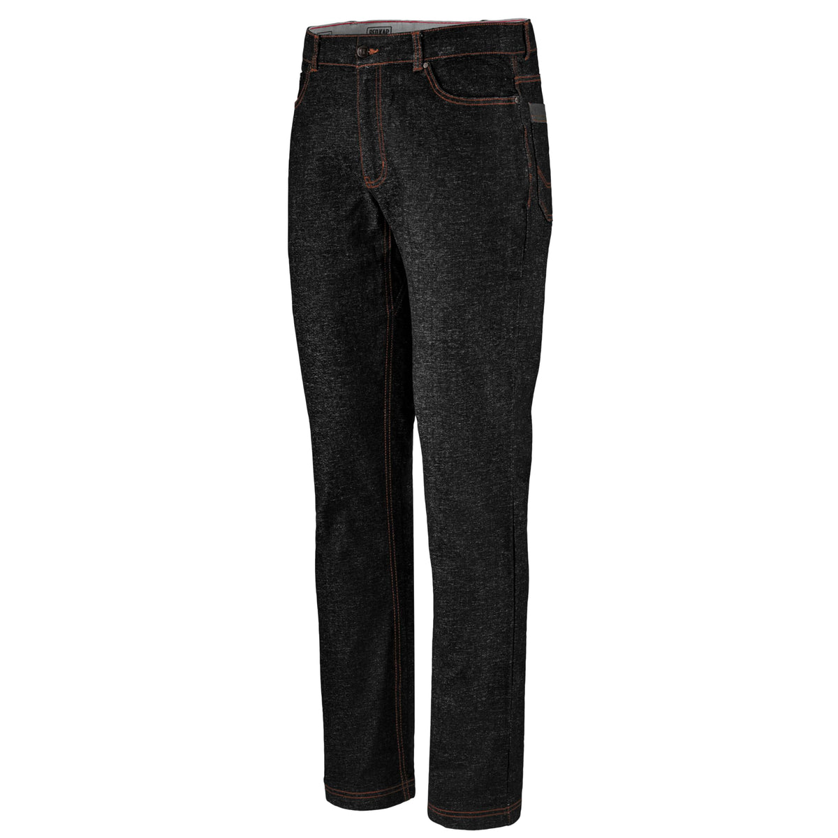 Men’s Fleece-Lined Flex Utility Jean by Red Kap – 42W x 32L, Cotton, Black Wash, Model F5D3BW 42 32