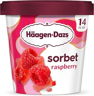 Häagen-Dazs Haagen-Dazs, Raspberry Sorbet, 14 oz (Frozen)