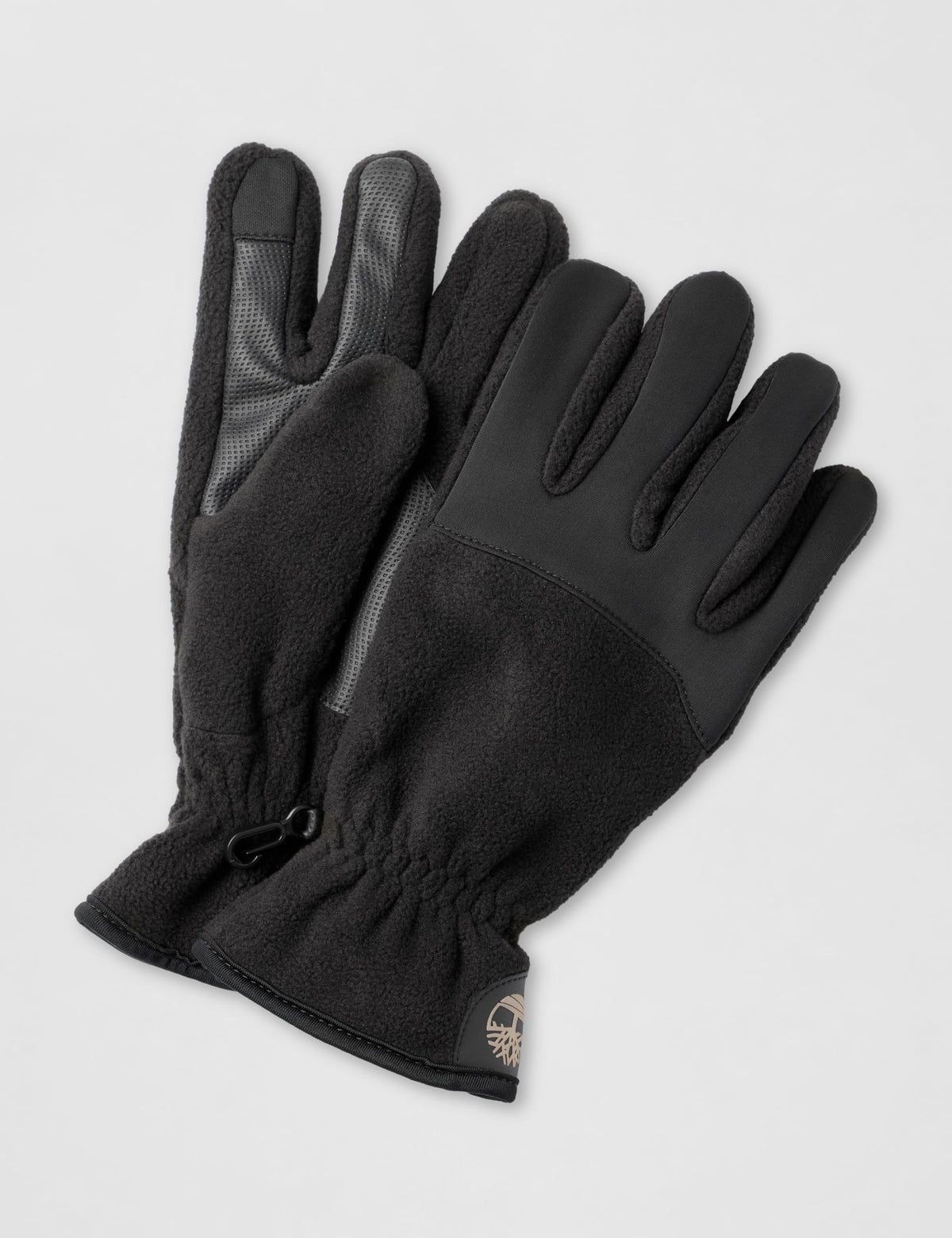 Men's Performance Fleece Glove with Touchscreen Technology Accessory by Timberland – Small, Fleece, Black, Model T100493-001-S