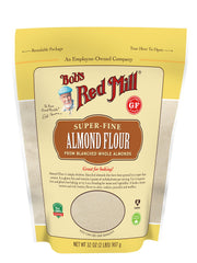 Bob's Red Mill 32 Ounce (Pack of 4) / Resealable / 1 Almond