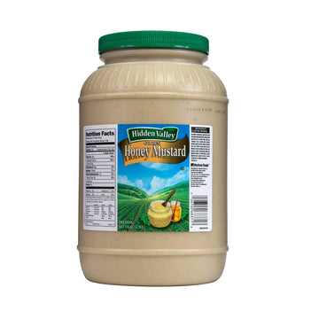 Hidden Valley Golden Honey Mustard Dressing by Ventura Foods – 4 gallons, each 12.56" x 12.56" x 10.62", Pack of 4, Model 85654