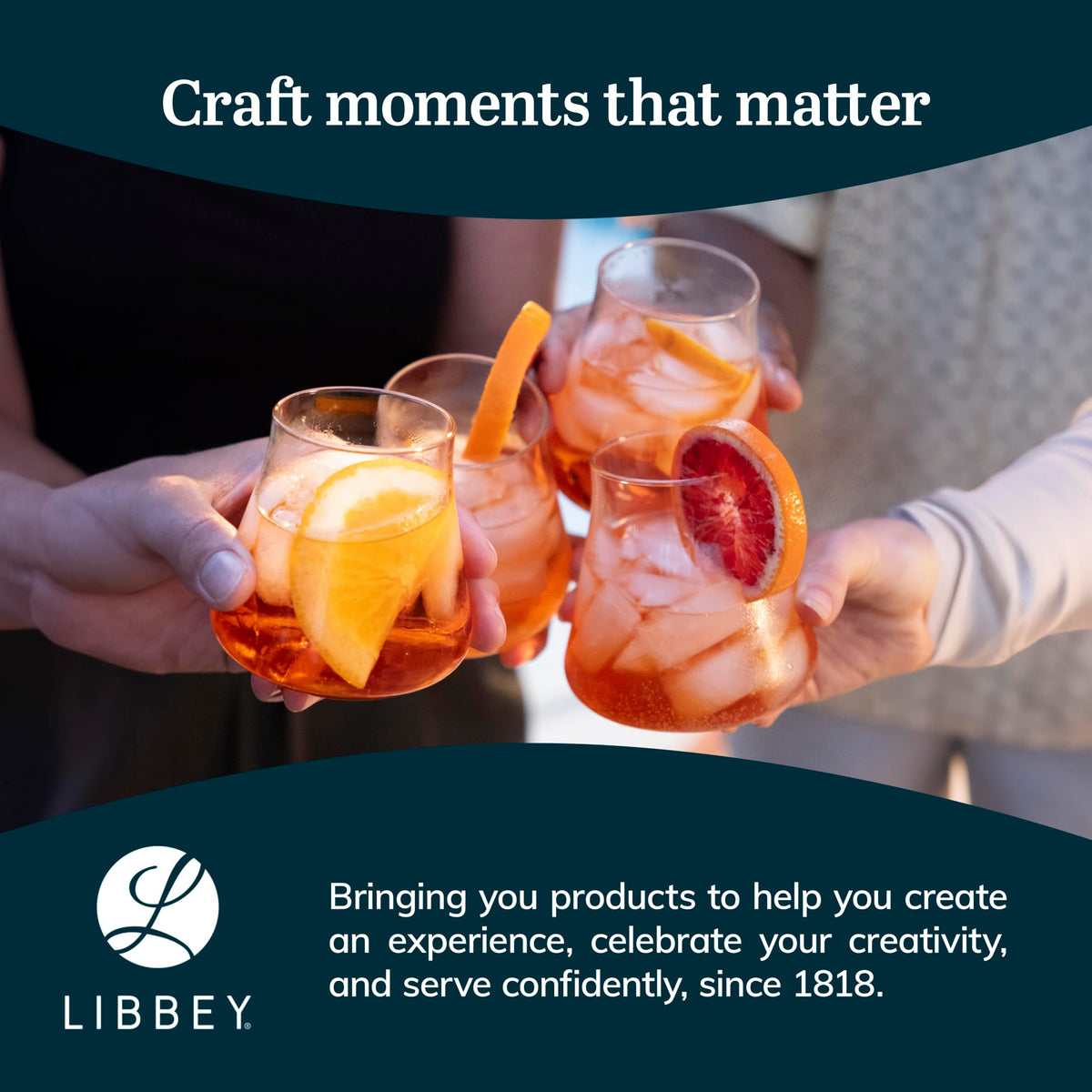 Libbey Magnitude 4 (12 oz) / 12 Ounces, Set of 4 / Casual Wine Glasses
