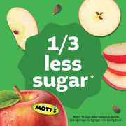 No Sugar Added Applesauce by Mott's – 3.9 Ounce (Pack of 36), Apple, Pack of 36, Model 714051