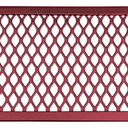 46" Octagonal Picnic Table by Global Industrial – 1, Expanded Metal & Steel, Red, Model 436982RD