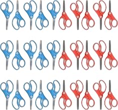 Westcott 55845 Right- and Left-Handed Scissors, Kids' Scissors, Back to School, Classroom Supplies, Ages 4-8, 5-Inch Blunt Tip, 30 Pack Assorted