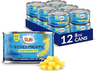 Dole Crushed Pineapple, 8 Oz