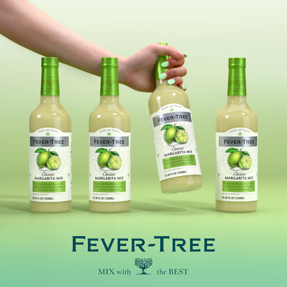Mix Margarita Classic, 25.36 Fl Oz by Fever-Tree – 25.4 Fl Oz (Pack of 1), Model FCM6G750US-E