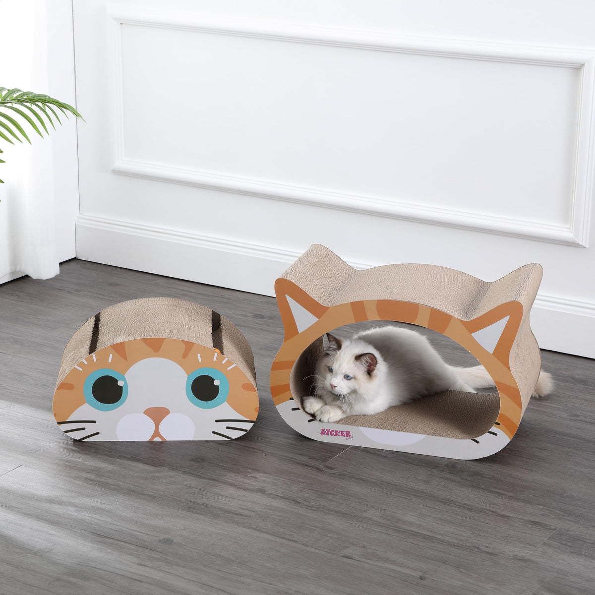 THE LICKER STORE Orange/Blue / 19" / Modern Scratching Pads