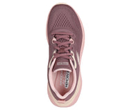 Womens Skech Cloud-Gentle Glow Sneaker by Skechers – Polyester, Burgundy, Model 150561-BURG