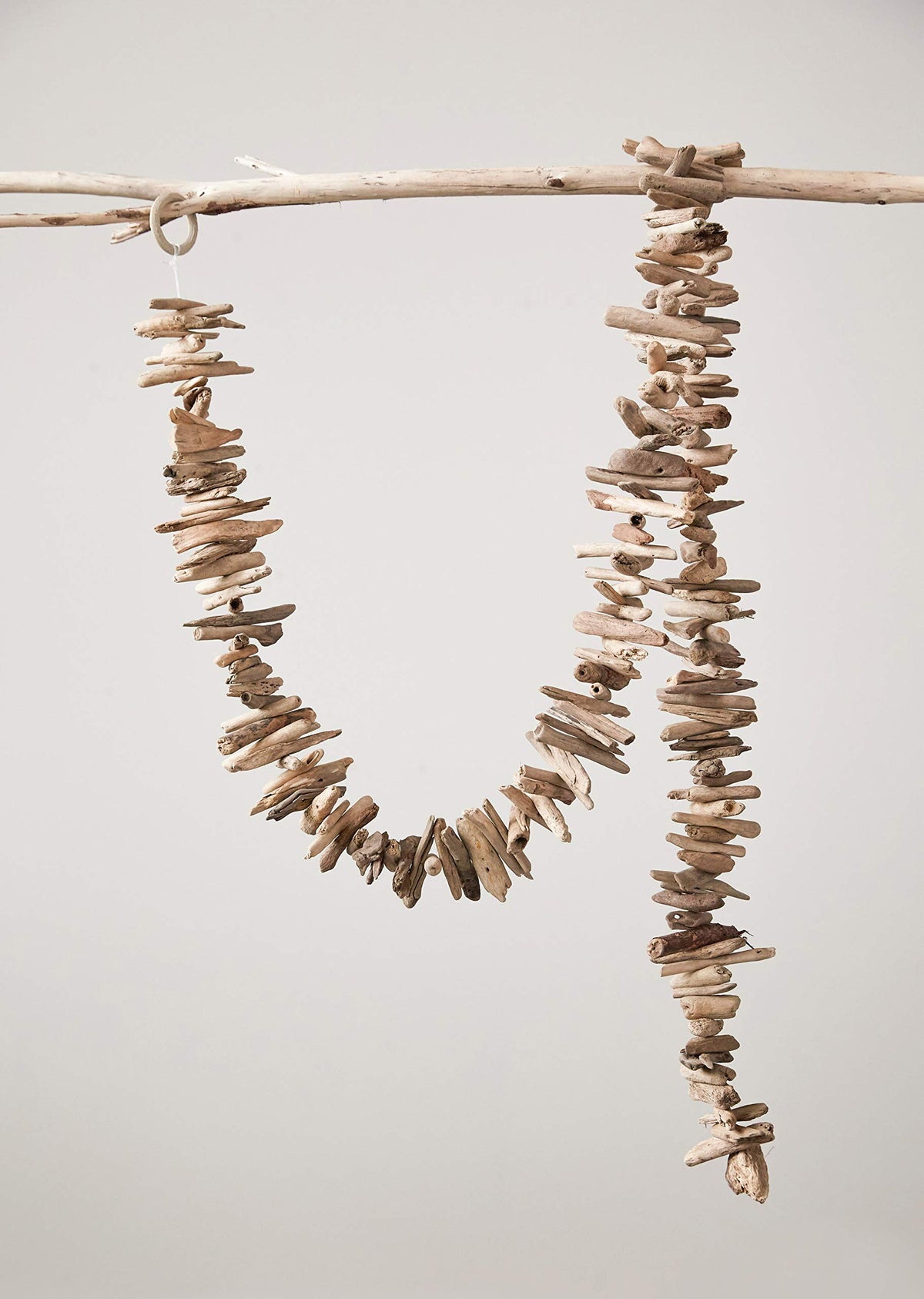 Driftwood Garland by Creative Co-Op – 70 inches, Driftwood, Brown, Model DA8706