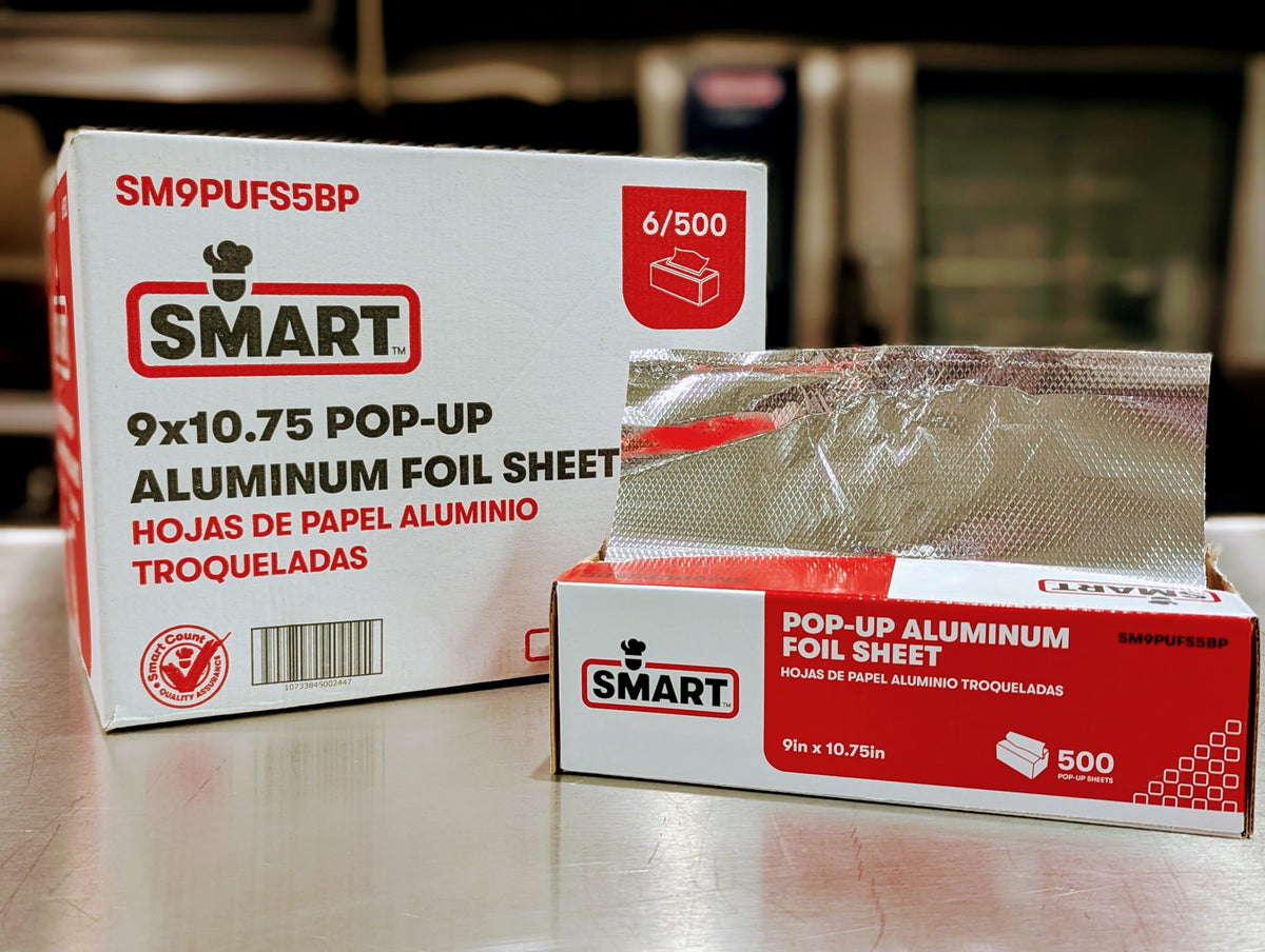 SMART 9" x 10.75 / Silver / 6 Aluminum Foil