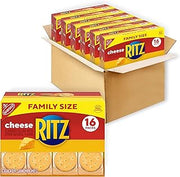 Ritz Cheese Sandwich Crackers, Family Size, 96 Snack Packs (6 Boxes, 6 Crackers Per Pack)