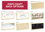 Super-Sized Single Mobile Storage Unit by Jonti-Craft – 18", Other, Yellow, Model 2691JC18