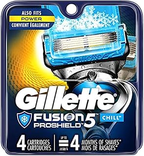 Gillette Fusion Proshield Chill Cartridge 4Ct