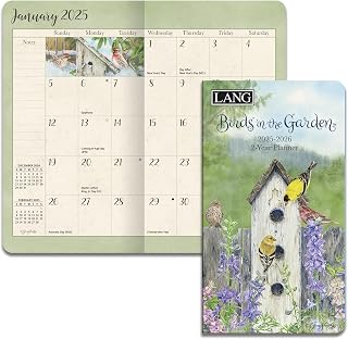 LANG Birds In The Garden 2025 Two Year Planner (25991071093)