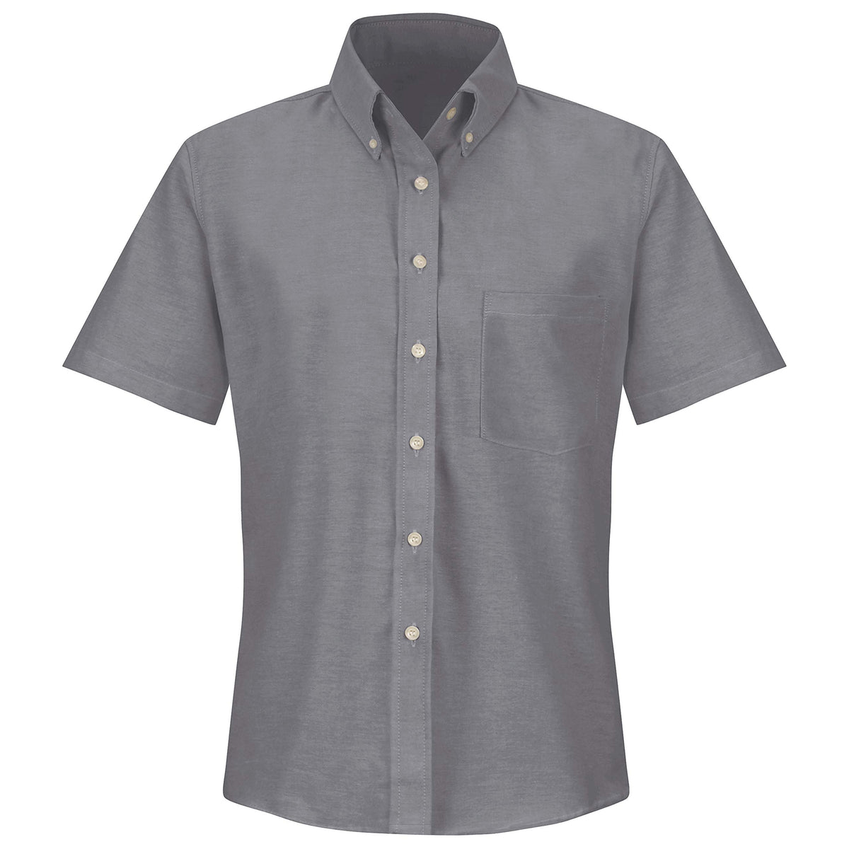 Red Kap 12 / Grey / Executive Oxford Shirt Button-Down Shirts